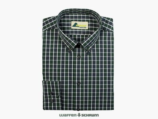 Skogen Hemd Slim Line Armlänge 70 cm Green/Black