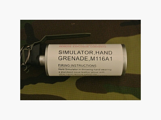 M116A1 Dummy Grenade Airsoft softair Gotcha Ausrüstung Big Dragon BD7985 Handgrante