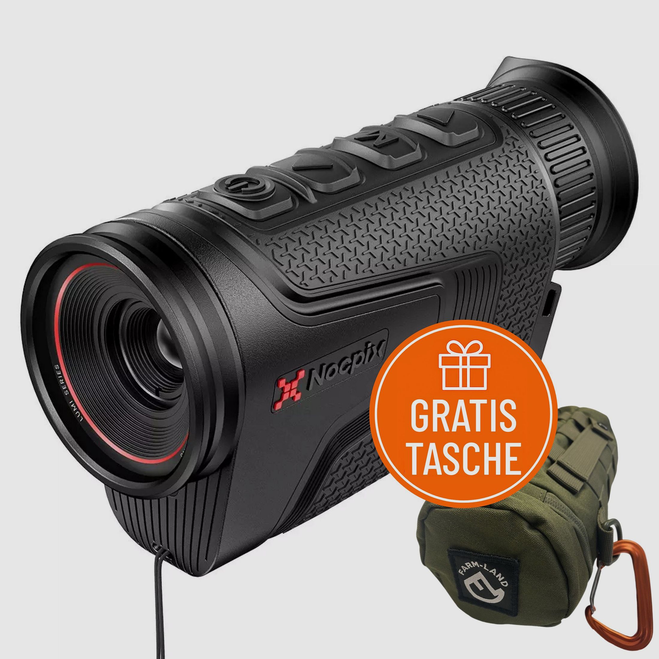 Nocpix LUMI P13 thermal monocular including FREE BAG