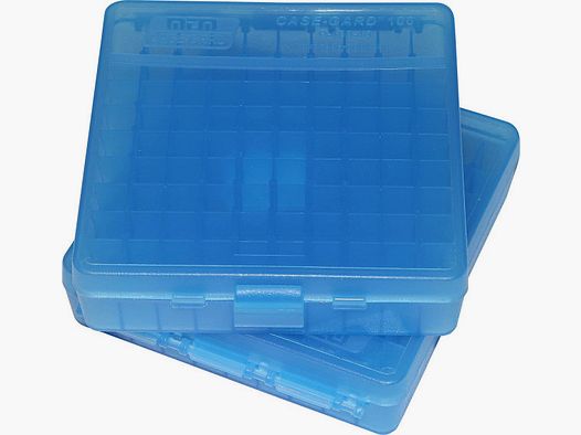 MTM SCATOLA PER MUNIZIONI GUARD PER 357MAG, .38SP. E ALTRO. - 100 COLPI