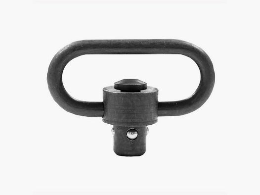 GROVTEC US 1.5″ GROVTEC US PUSH BUTTON SWIVEL 1.5 LOOP SINGLE PACK BLACK