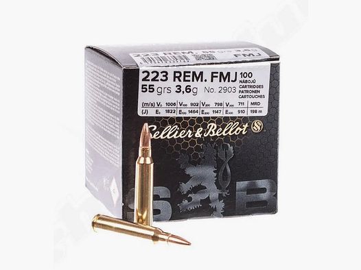S&B ammunition .223 Rem.
