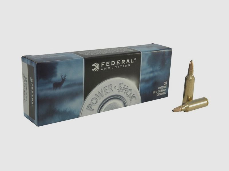 Federal Power-Shok .270 Win. 130GR JSP 20 cartridges