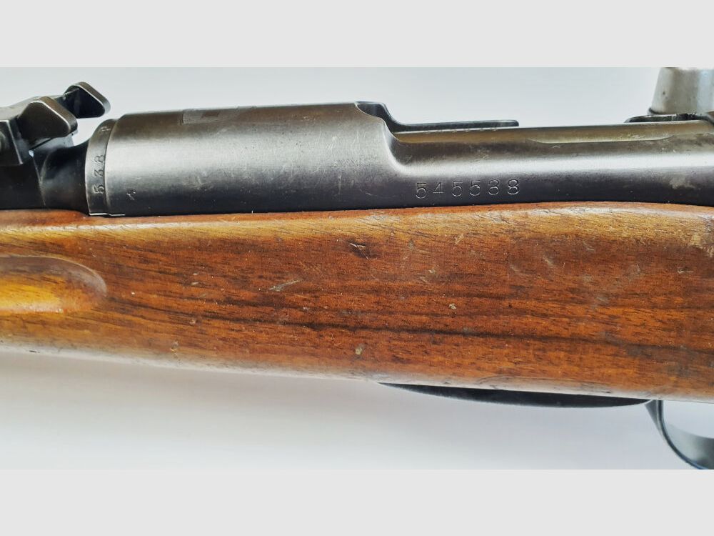 Waffenfabrik Bern Schweizer K31 Kaliber 7,5x55swiss komplett nummerngleich + Hämmerli