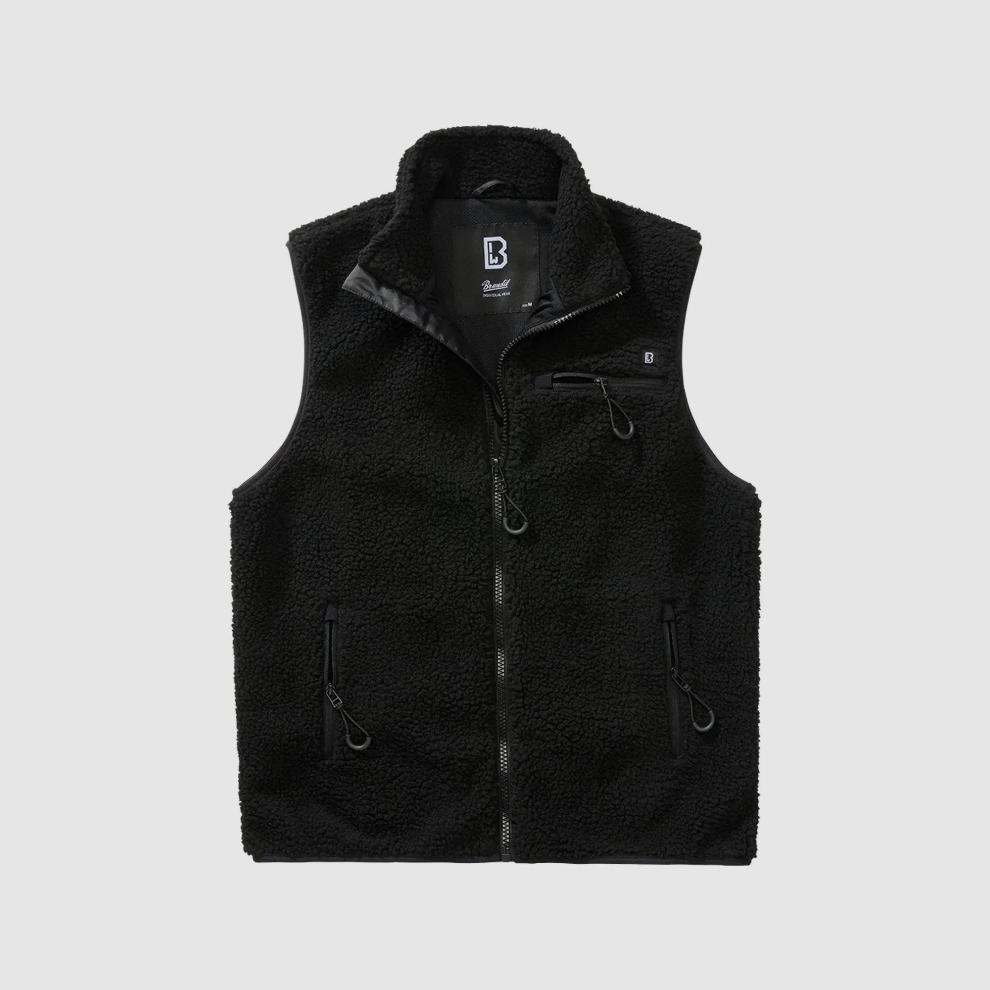 Brandit Brandit Jacke Teddyfleece Vest schwarz