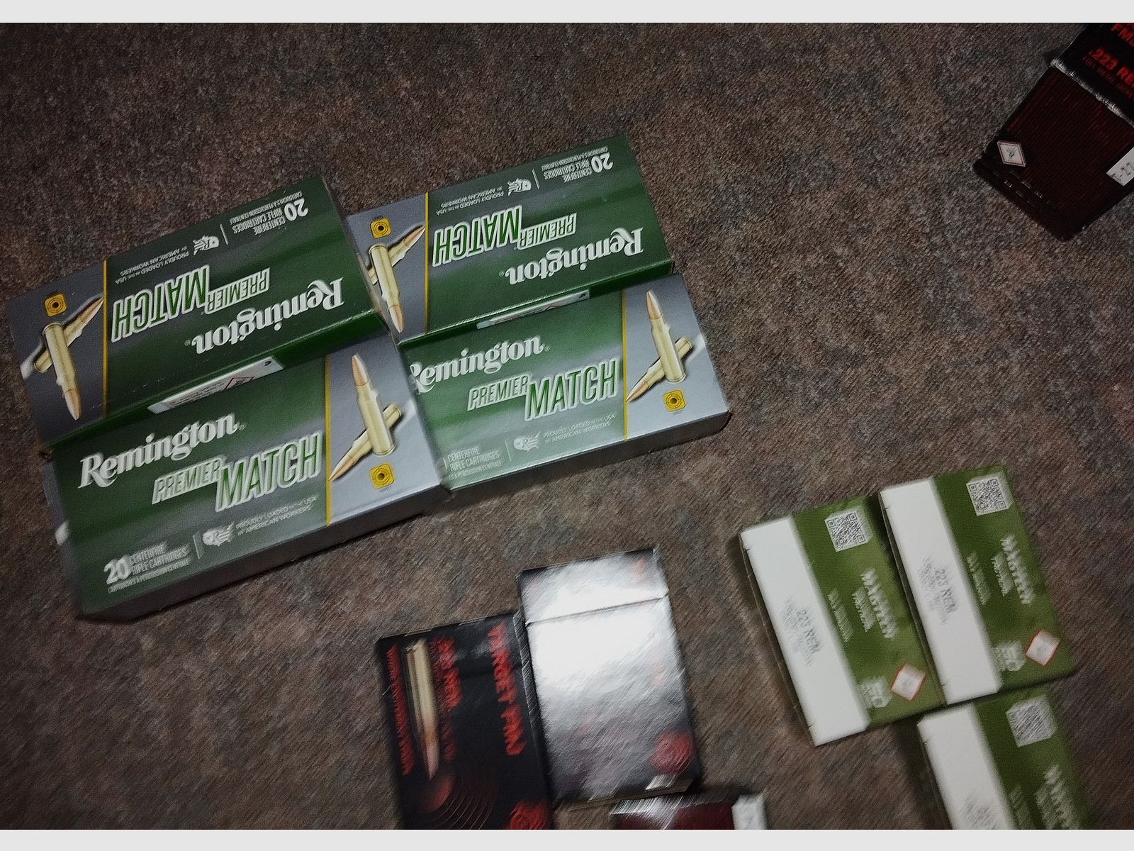 500 cartucce a palla piena cal 223 Remington di MAGTECH e TARGET FMJ