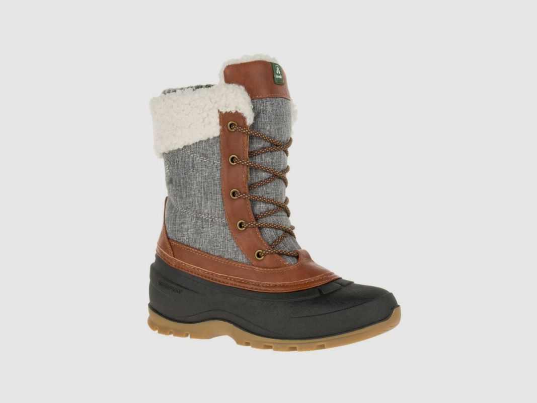 Kamik Damen Winterstiefel Snowpearl Charcoal-Charbon