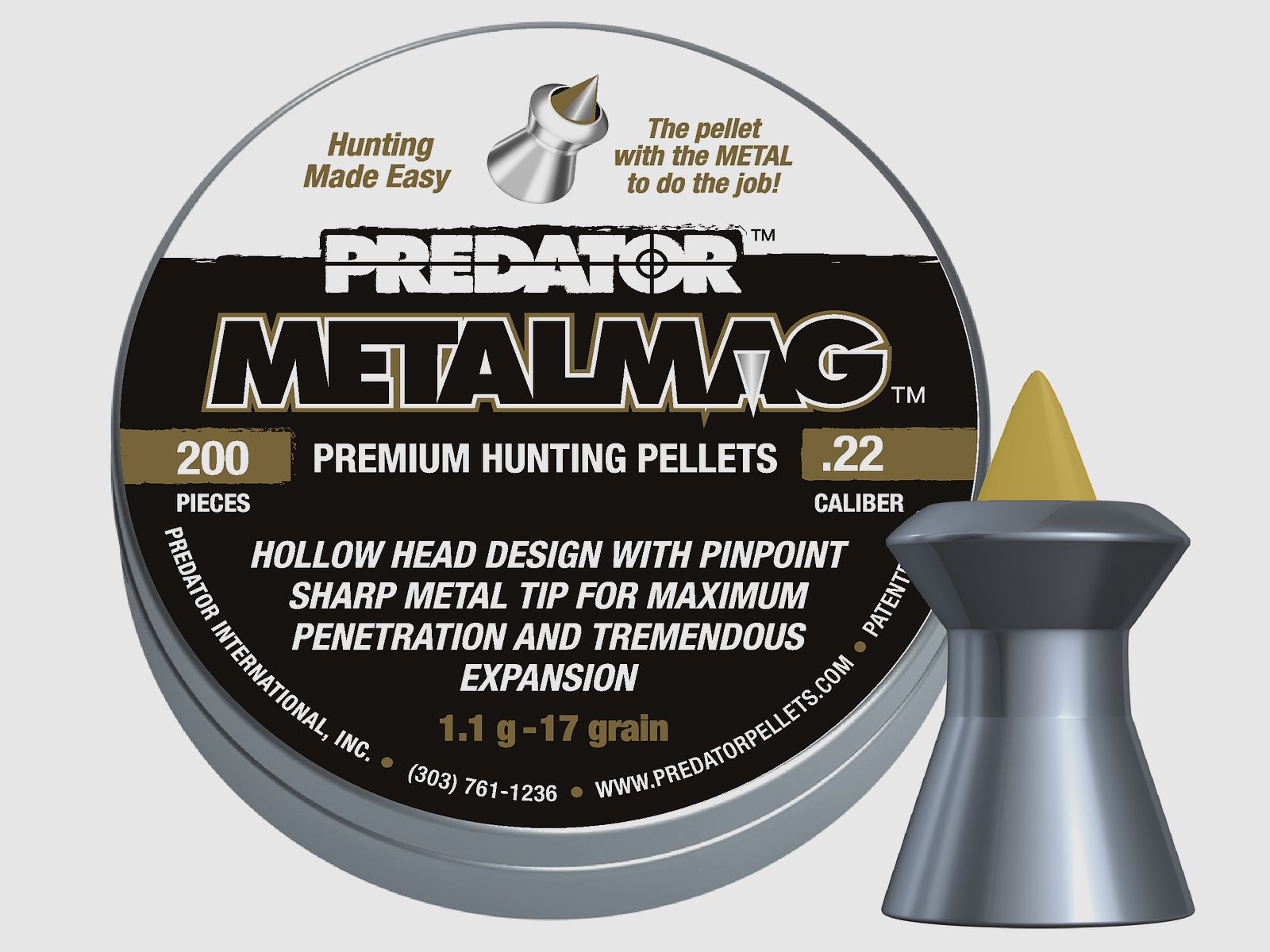 JSB Predator Metalmag, Kal. 5,5mm,