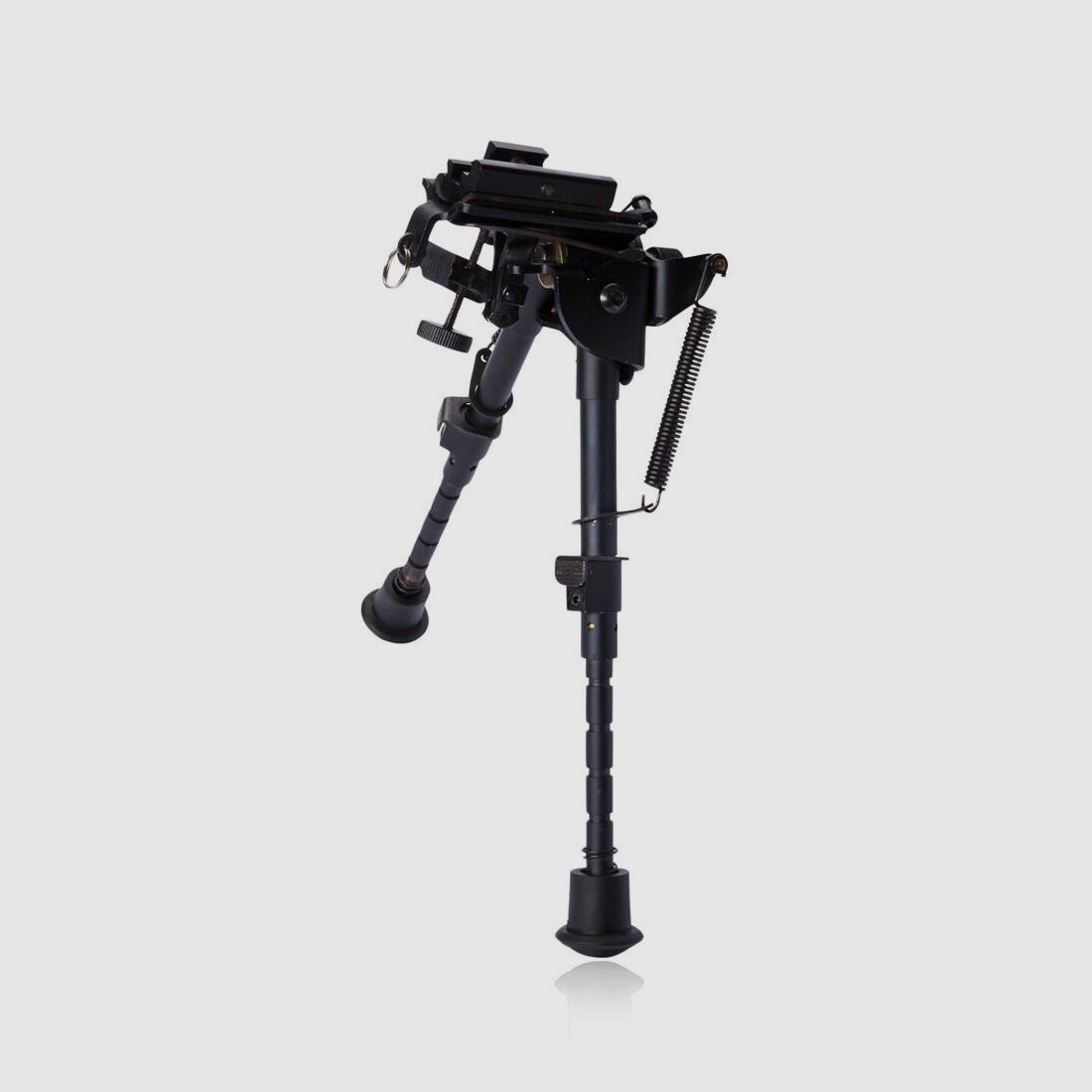 ASG Bipied Universel Deux-Pieds Tout Métal avec Adaptateur de Rail