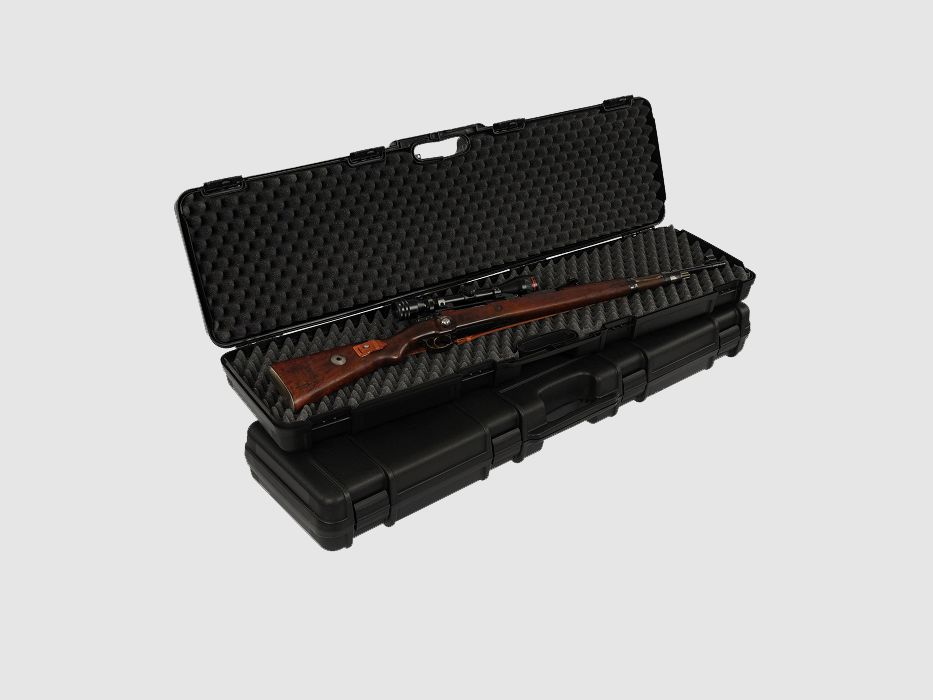 Funda de armas profesional de plástico, negra