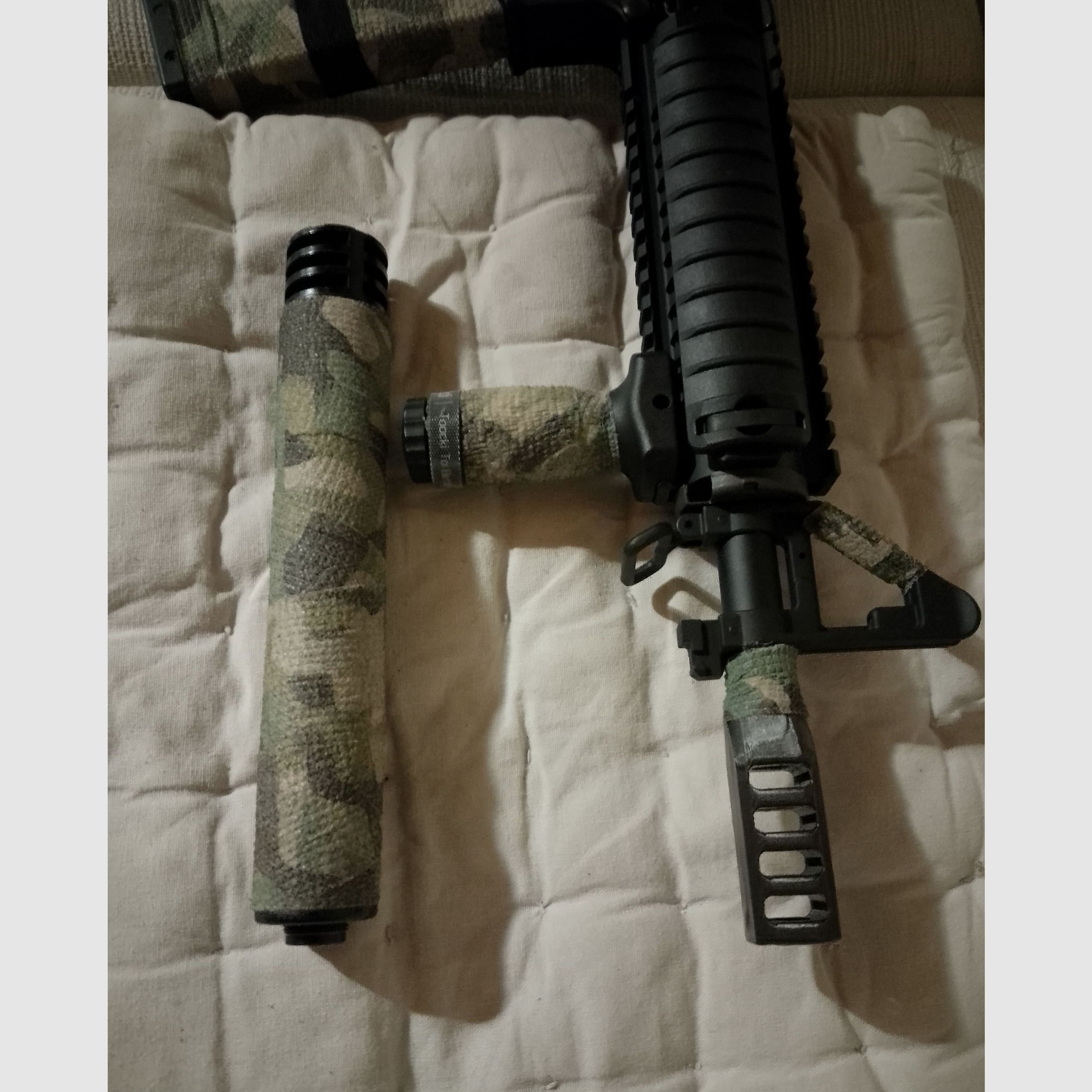 Combat Set T4E t4m RIS CO2 Druckluft Sturmgewehr Ram Tarnung  Holo Visier Laser Entfernungsmesser Home Defense Gewehr cal .43 upgraded Paintball Markierer