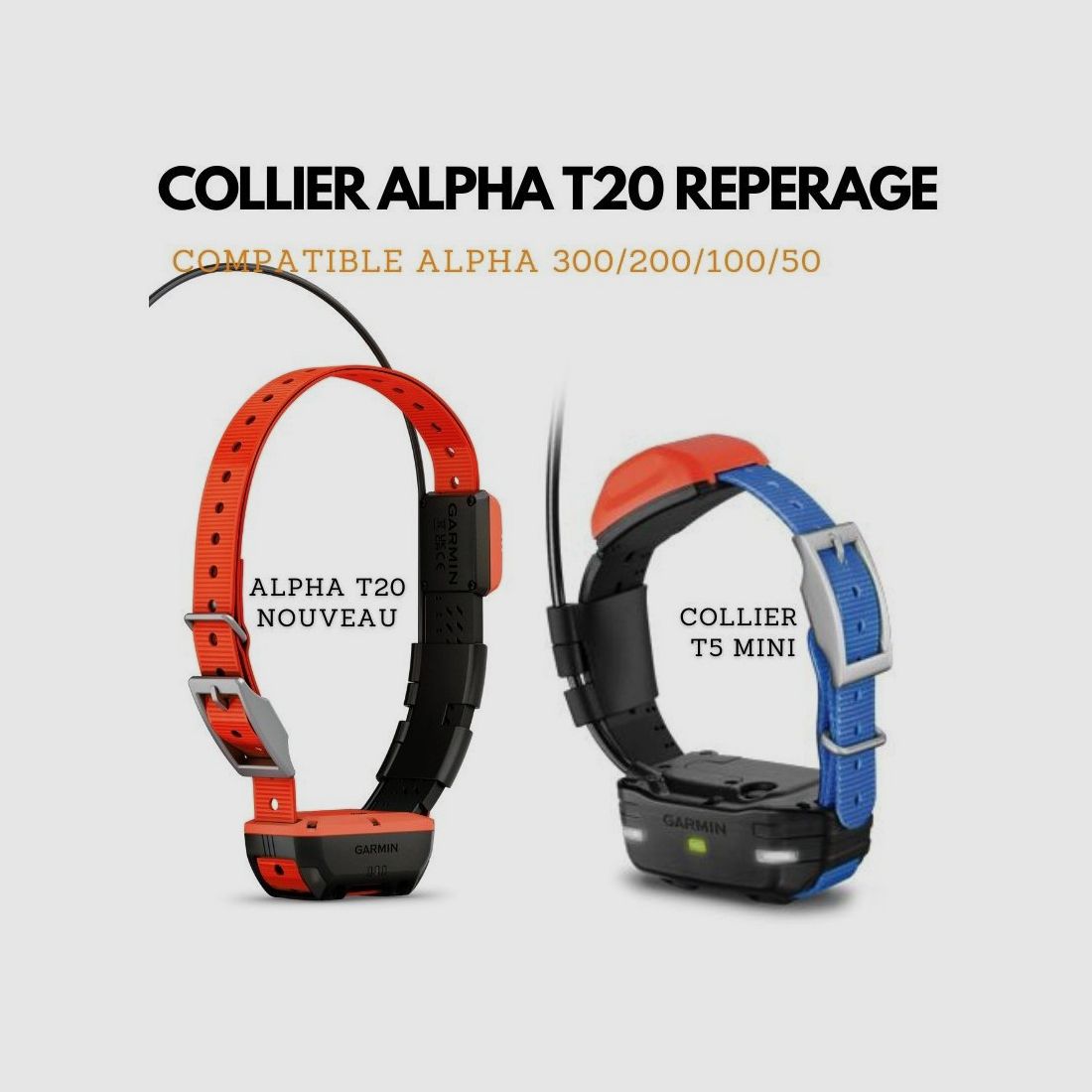 GARMIN T20 F Halsband französisches Modell, Bild 3 von 3