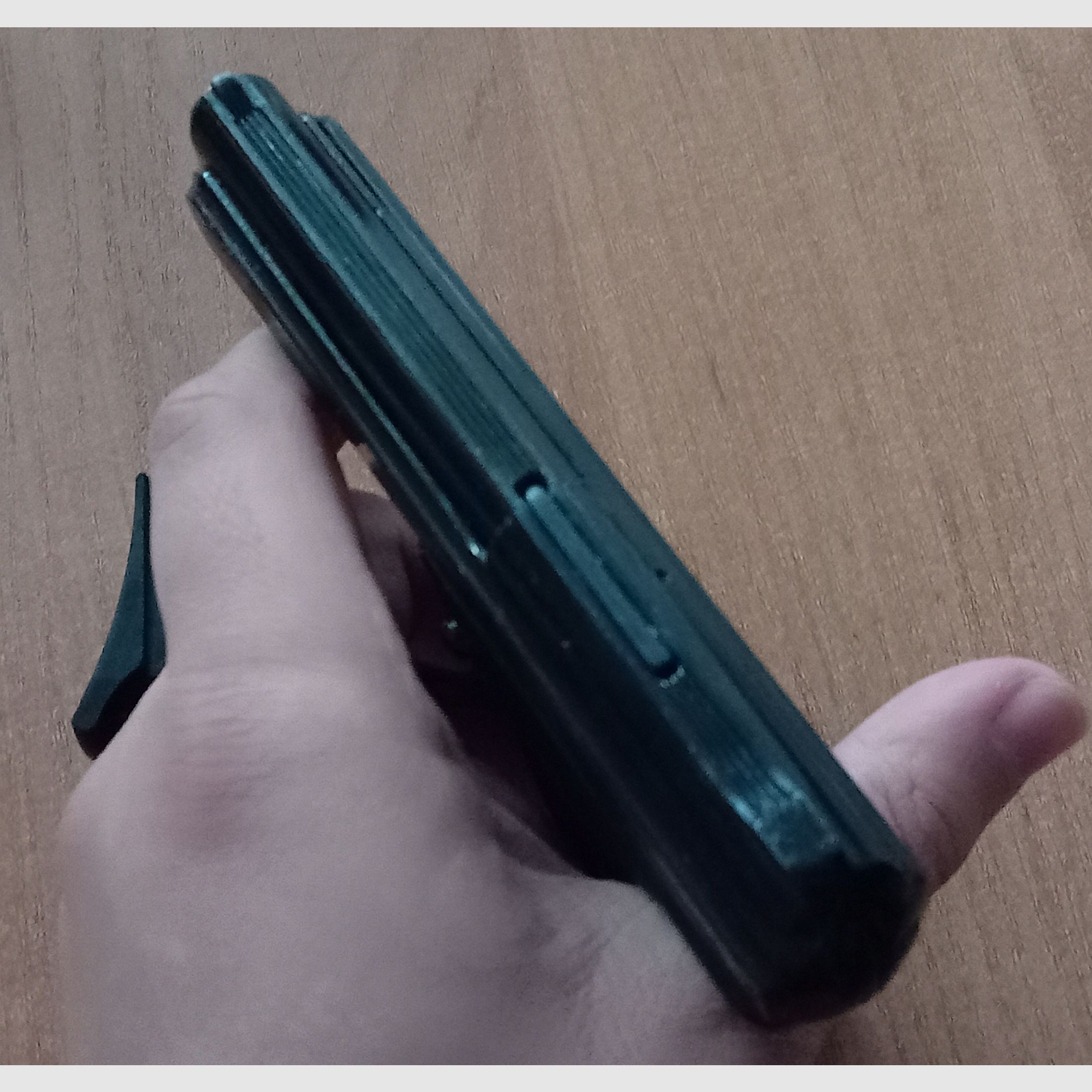 Alte Reck Protector Autom. Mod. “G5” im ersten PTB 12/ Kal. 8 mm Knall