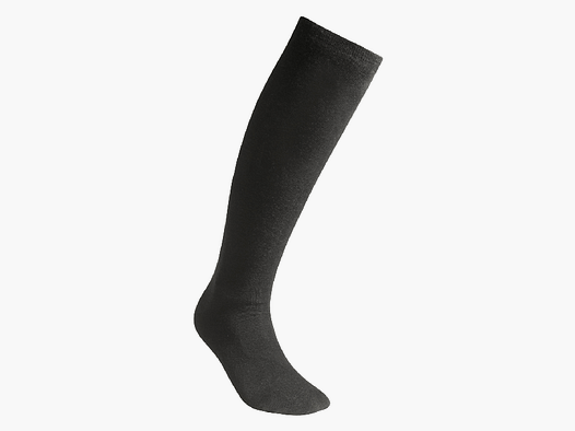 Woolpower/Ullfrotté Liner Kniestrumpf 45-48 Schwarz