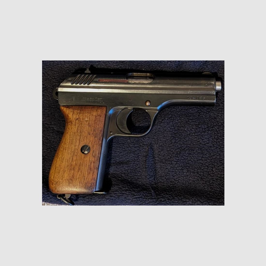 Pistole Brünner CZ24 / vz.24 Kaliber 9mm kurz