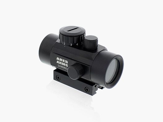 Ares Airsoft Arms 1x40 Red Dot para Prism, Weaver, Picatinny