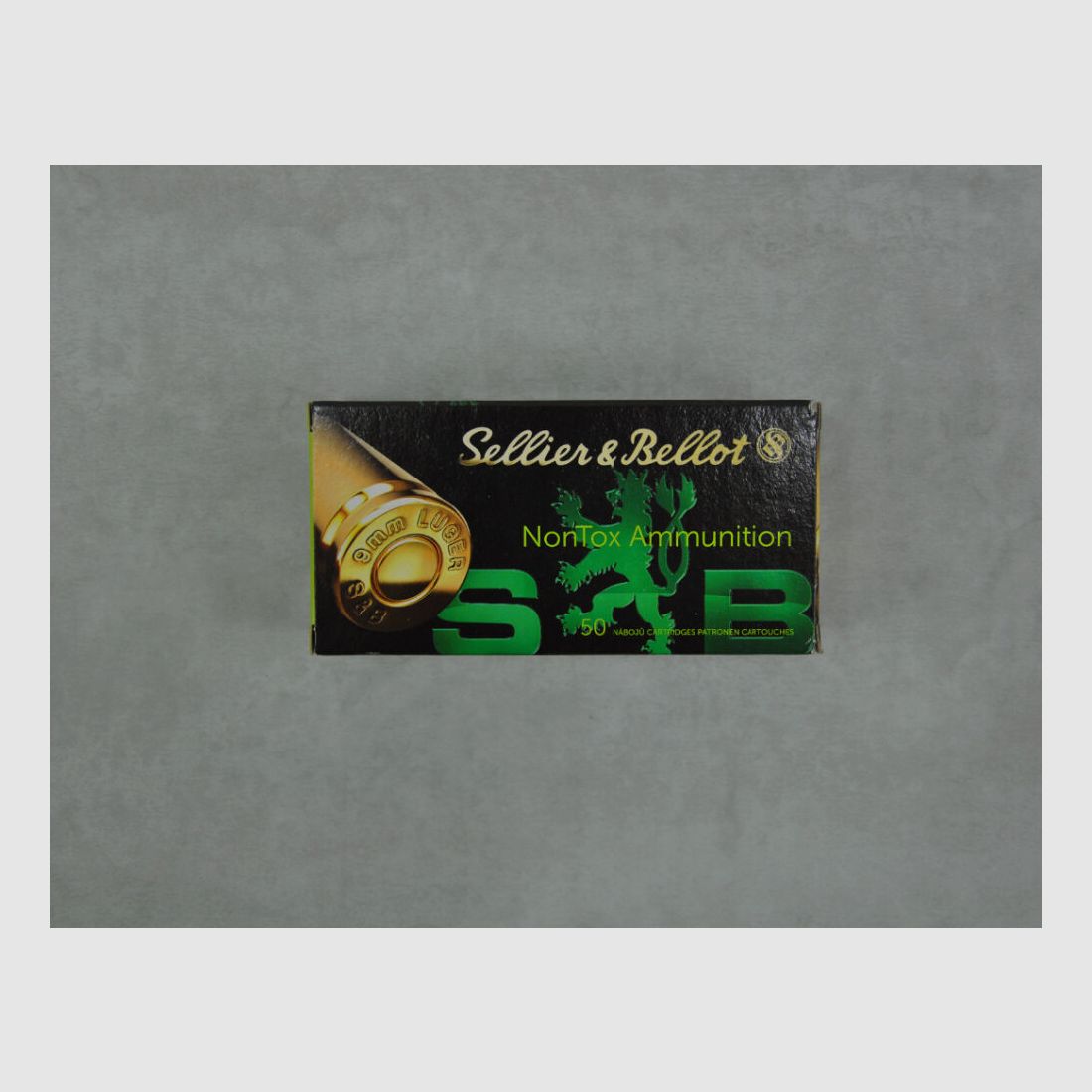 Sellier & Bellot TFMJ Nontox 9mm Luger 124gr *1000 Stück*, Bild 1 von 2