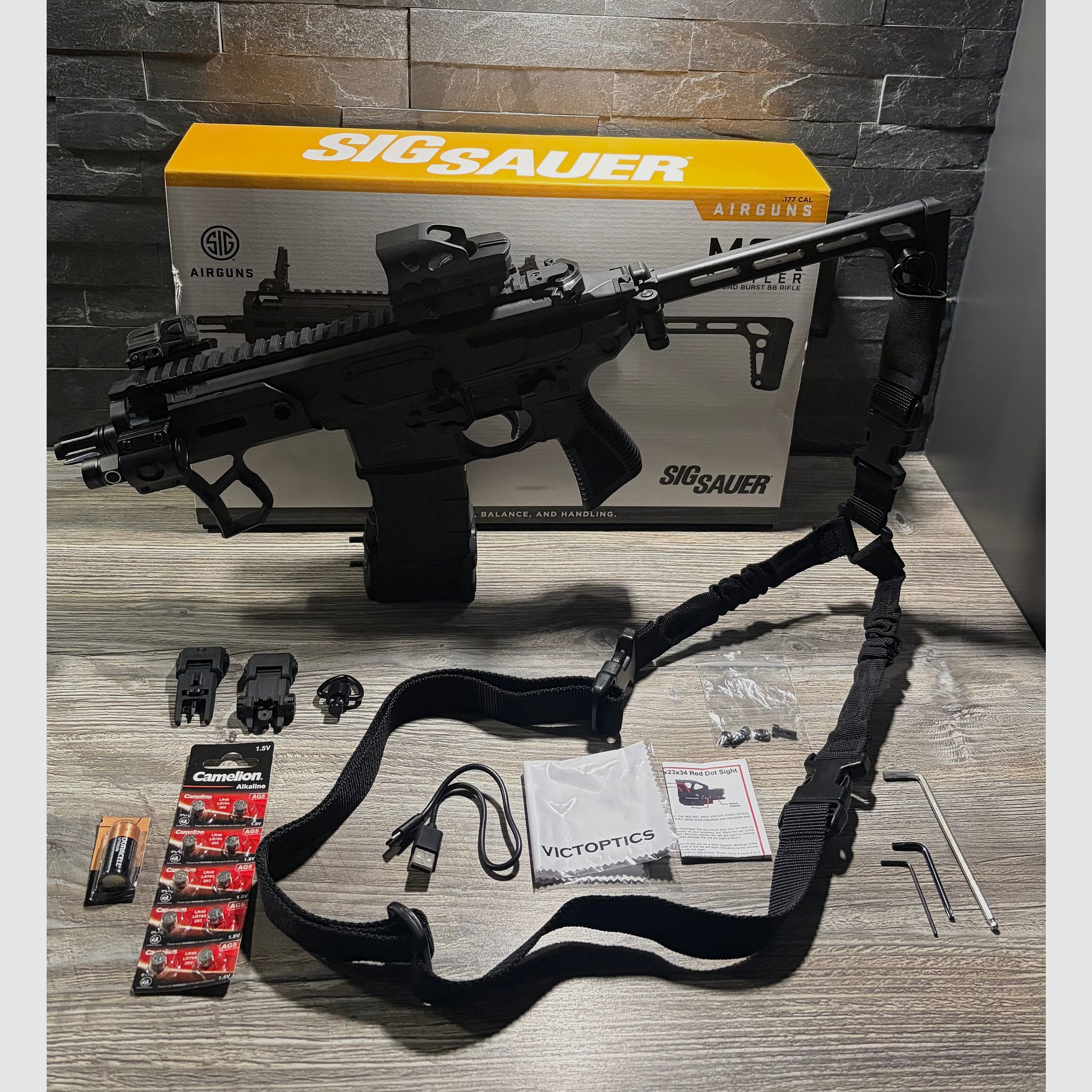 Sig Sauer MCX Rattler 4,5 mm BB-Gewehr