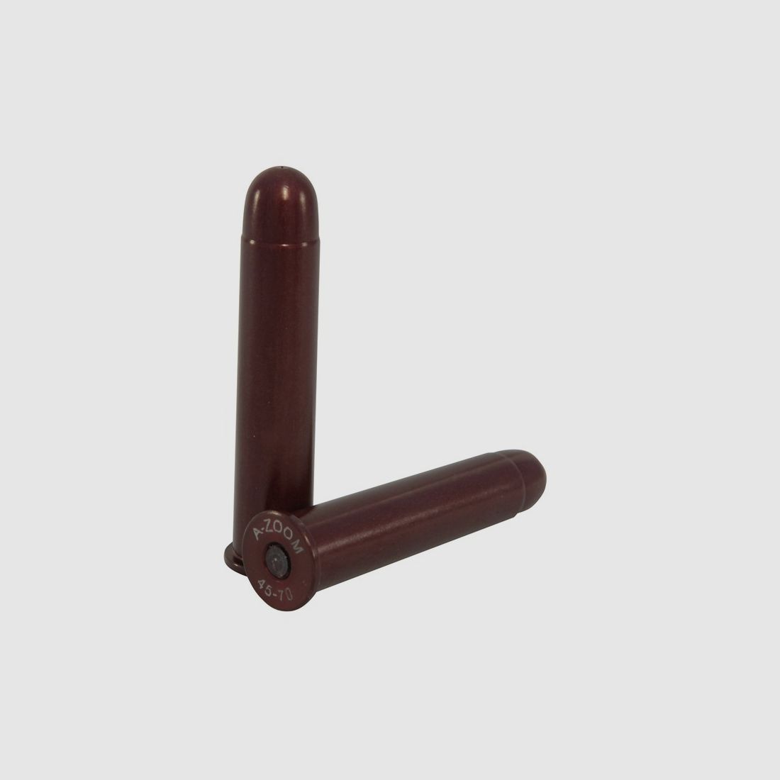 A-Zoom Cartuccia Finta in Alluminio Anodizzato .45-70 Govt. 2-Pack