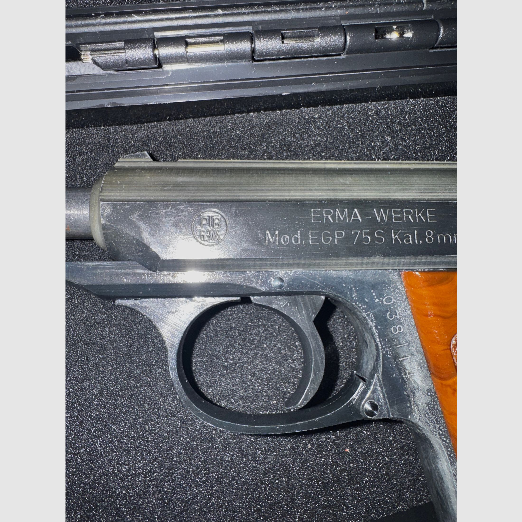 ERMA-WERKE Mod. EGP 75S Kal. 8 mm