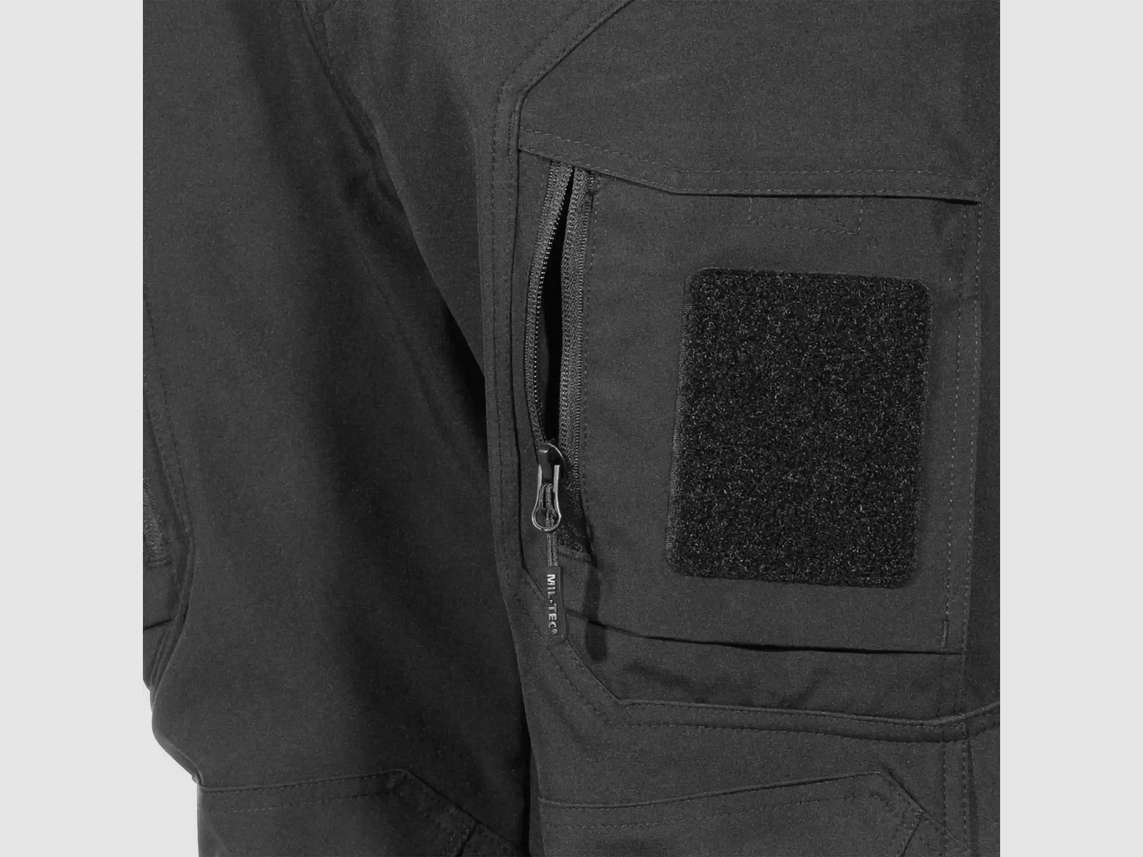 Mil-Tec Mil-Tec Softshell-Hose Assault - Schwarz / S Herren