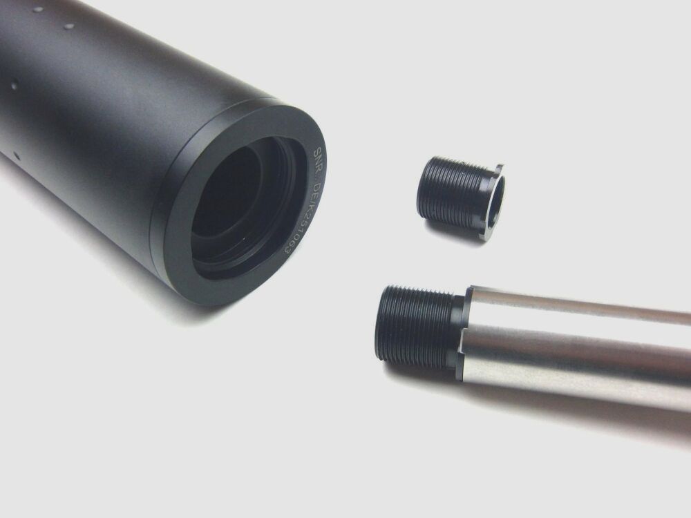 S.I.W.	 Schalldämpfer  S.I.W. OBK, 6,5-8mm S Suppressor / Einer für alles