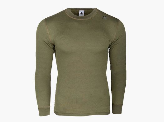 aclima Aclima Longsleeve HotWool Crew Neck olive night