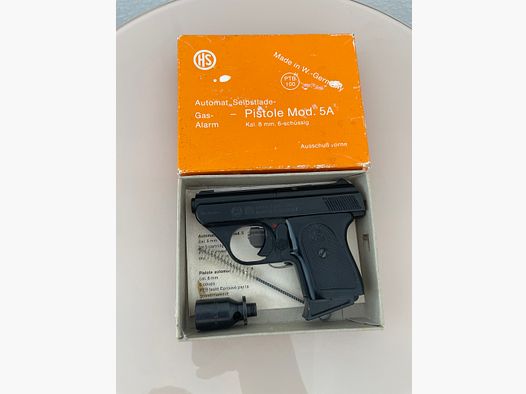 Pistola de fogueo HS Mod. 5A 8mm OVP