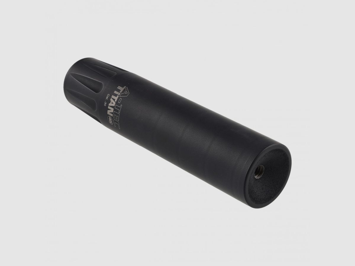 A-TEC Titan 45 3D-Titan-Schalldämpfer schwarz / 5/8"x24 UNEF / .30