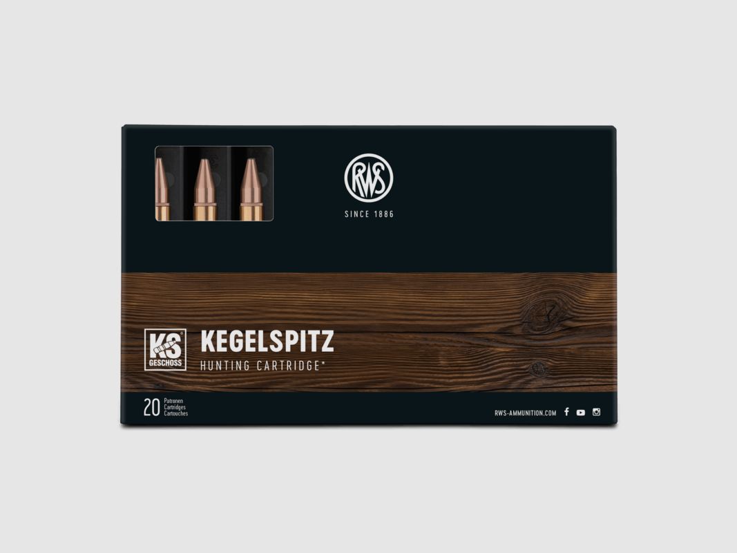 RWS Munition 8x68 S KS 181 gr