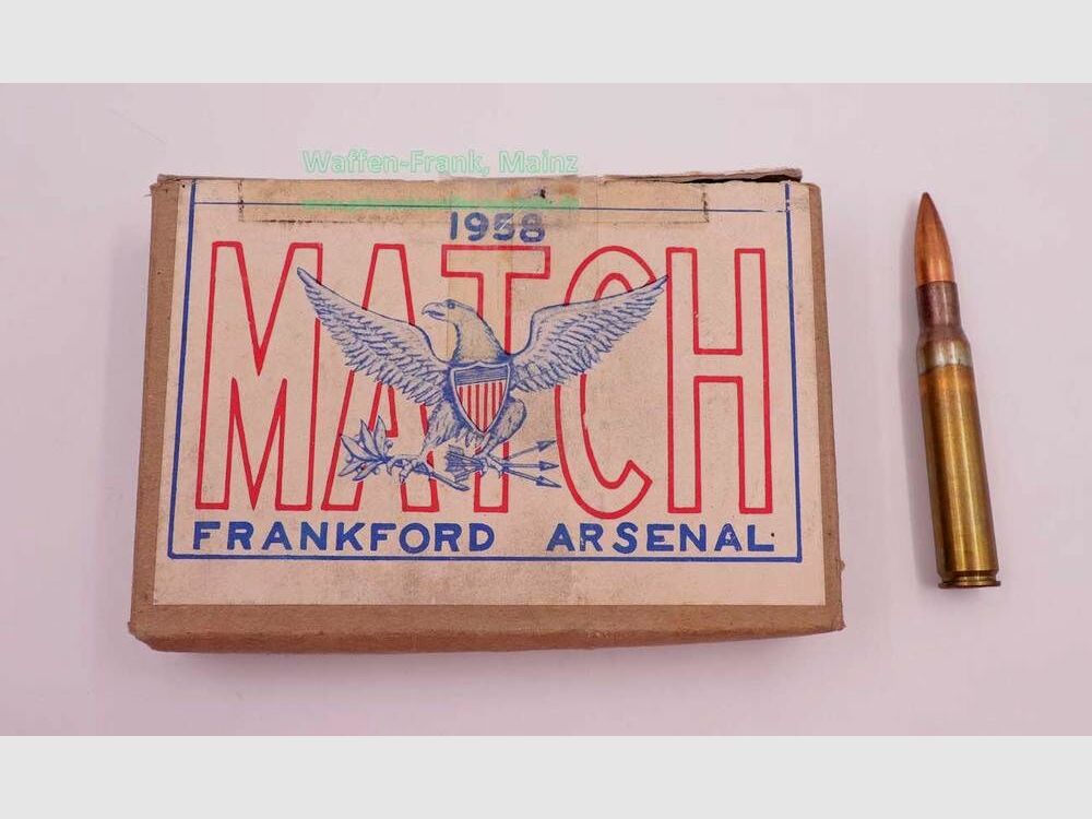 Frankfort Arsenal, USA Büchsenpatronen .30-06