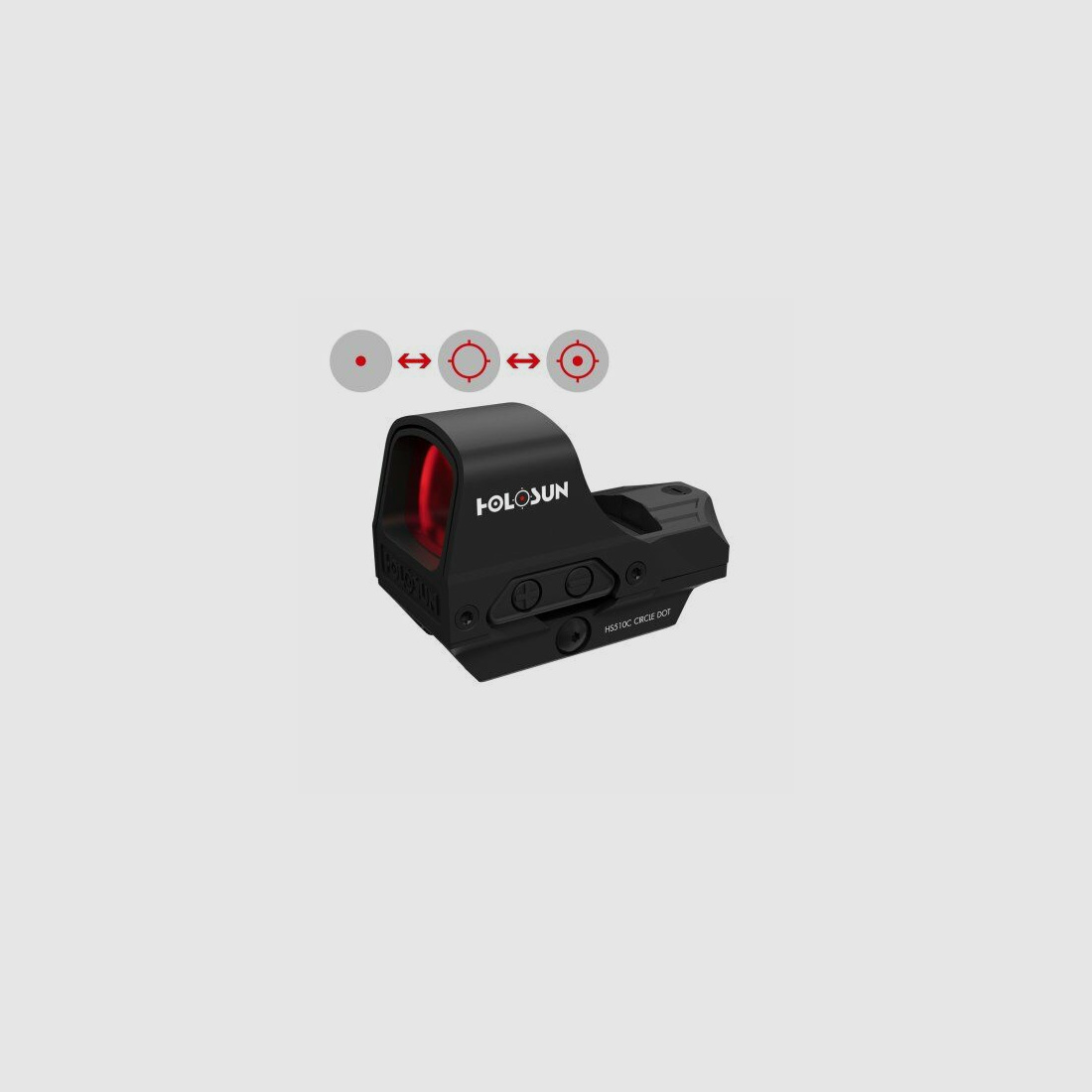 Holosun Rotpunktvisier HS510C