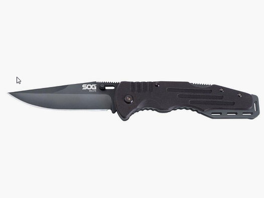 SOG Salute Klappmesser Schwarz