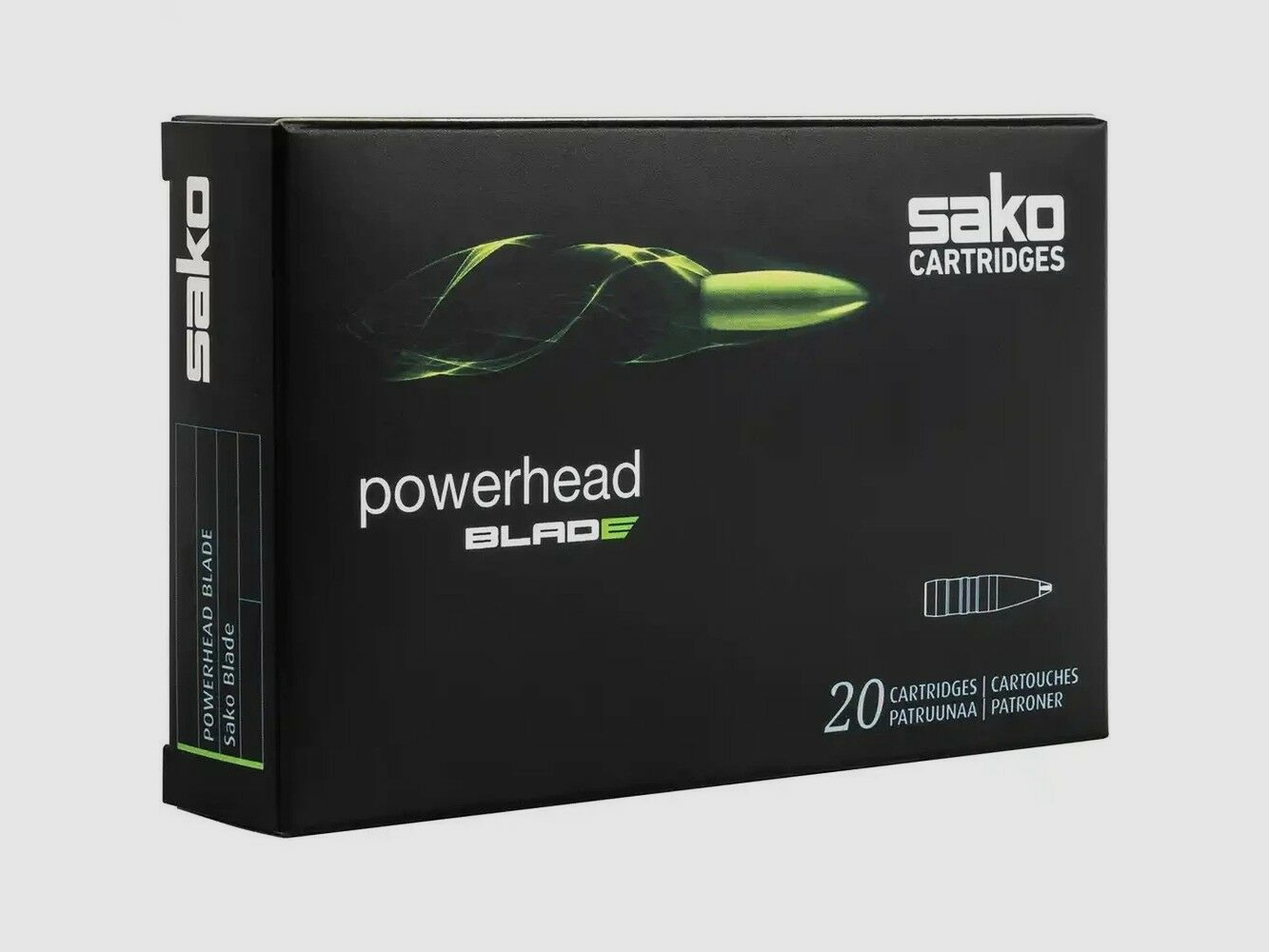 Sako 80grs Powerhead Blade 20PCS .243Win