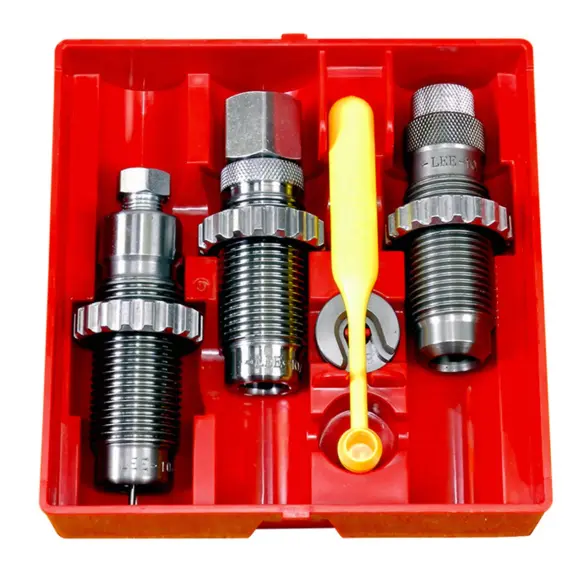Set aus 3 Werkzeugen Stahl Wiederladen Handfeuerwaffen Lee Precision