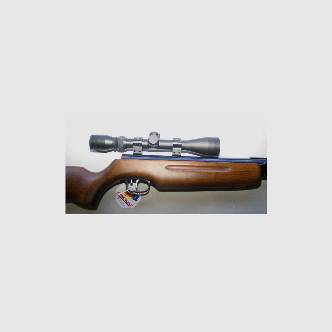 Weihrauch HW 35 avec silencieux et lunette 3-9x40 - réglé !