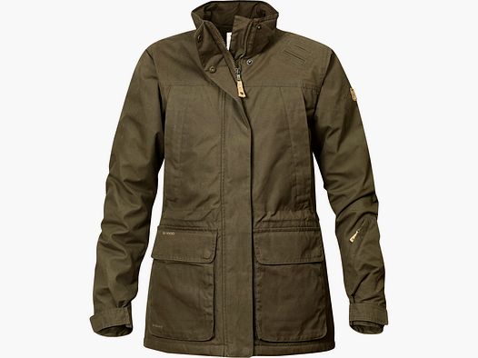 FJÄLLRÄVEN Brenner Damenjacke dark oliv padded