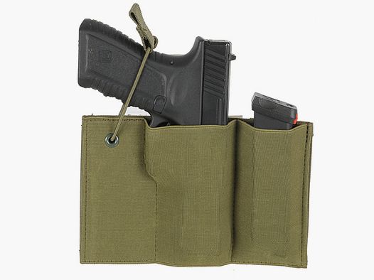 Elastyczny kabura na pistolet - oliwkowy [8FIELDS]
