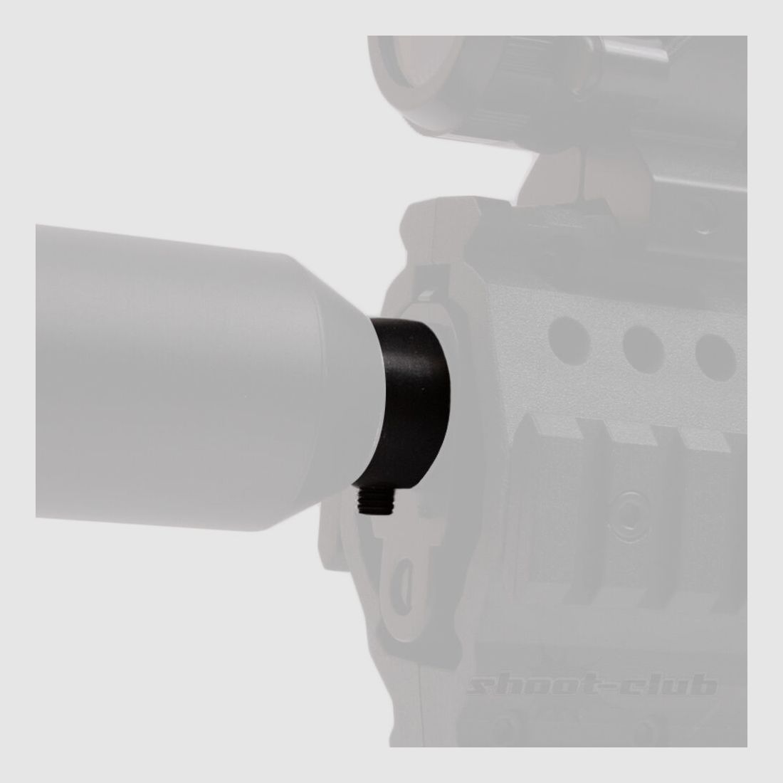 shoXx Schalldämpferadapter für Co2 Pistole Beretta M92 1/2 UNF, Bild 3 von 4