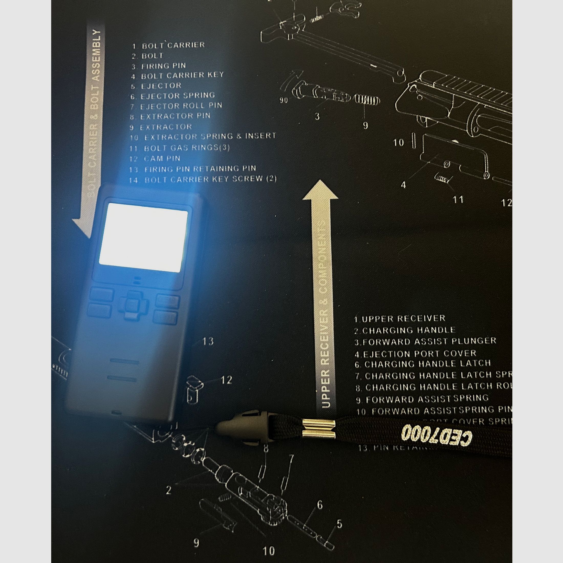 CED 7000 Shottimer / Schießtimer
