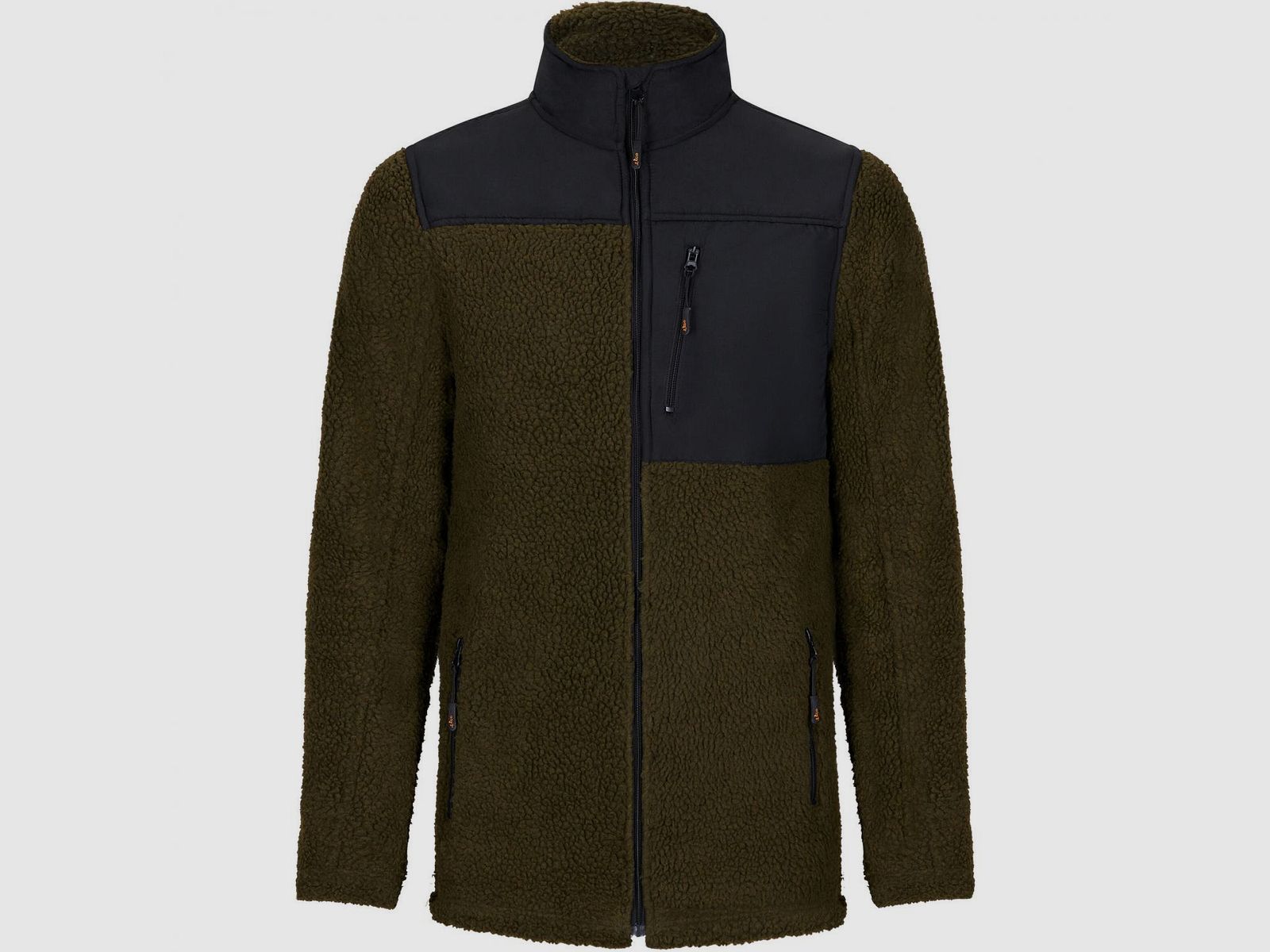 Faserpelzjacke Kanada Herren (Oliv/Schwarz)