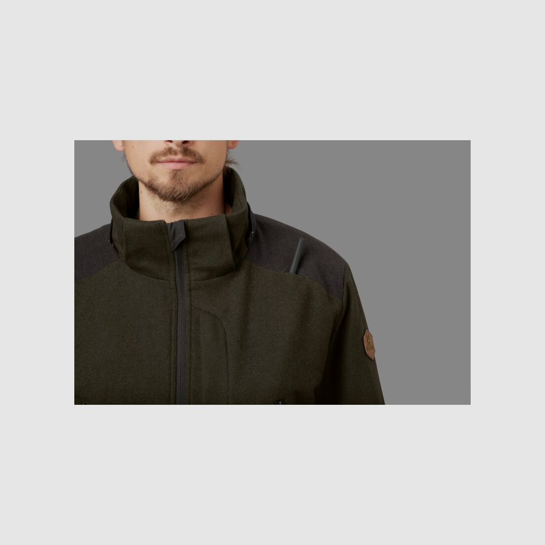 Härkila Metso Winter Jacke green / Shadow brown