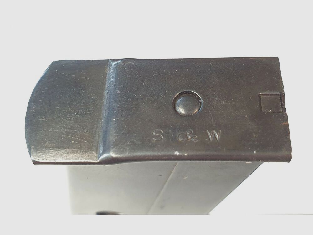 Smith & Wesson Magazine for Smith & Wesson Pistol Model 52-2, .38 Wad Cutter, 5 Rounds - Later Version