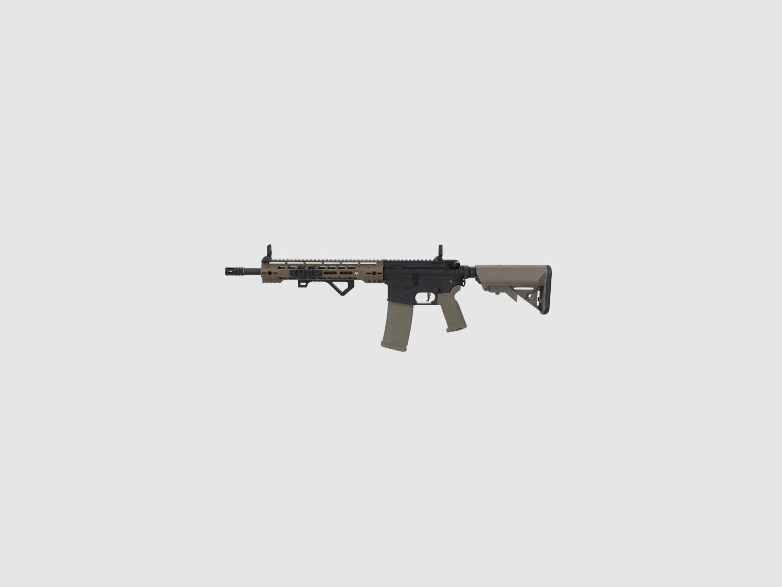 SA M4 Carbine M-LOK (RRA SA-P14 PRIME™ Aster II ETU BLDC™) Rifle Airsoft Libre a partir de 18 - Negro/Verde -F-
