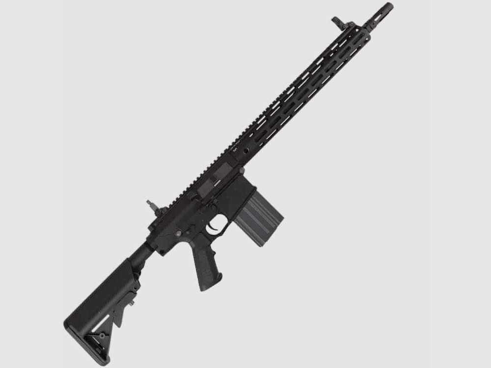 G&G Knight's Armament SR25 E2 Airsoft S-AEG (zwart)