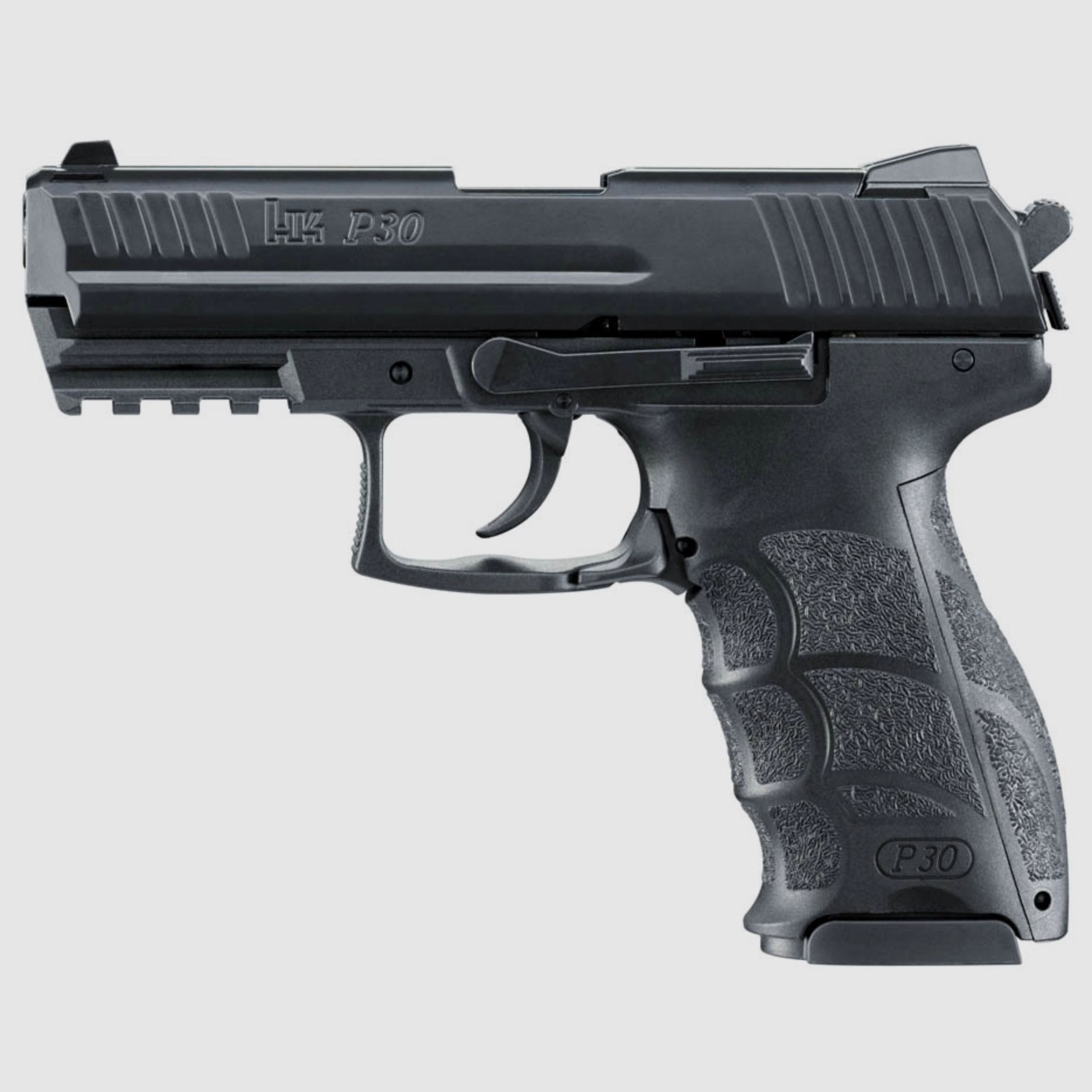 Umarex 302.02.00 Heckler & Koch P30 9 mm P.A.K. Schwarz Schreckschusswaffe Pyro