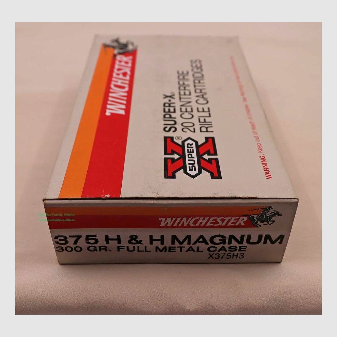 Winchester - USA Büchsenpatronen .375H&HMag