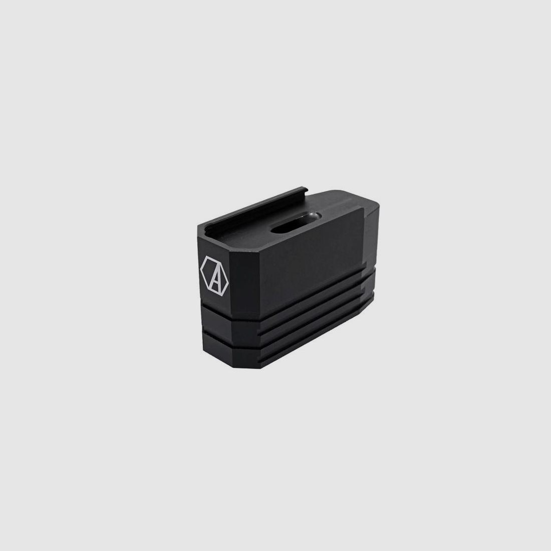 Alpha Grip PRO Extensión de Cargador de Aluminio para Magpul PMAG AR10