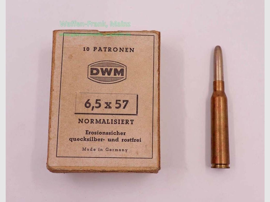 DWM, Berlin rifle cartridges 6.5x57