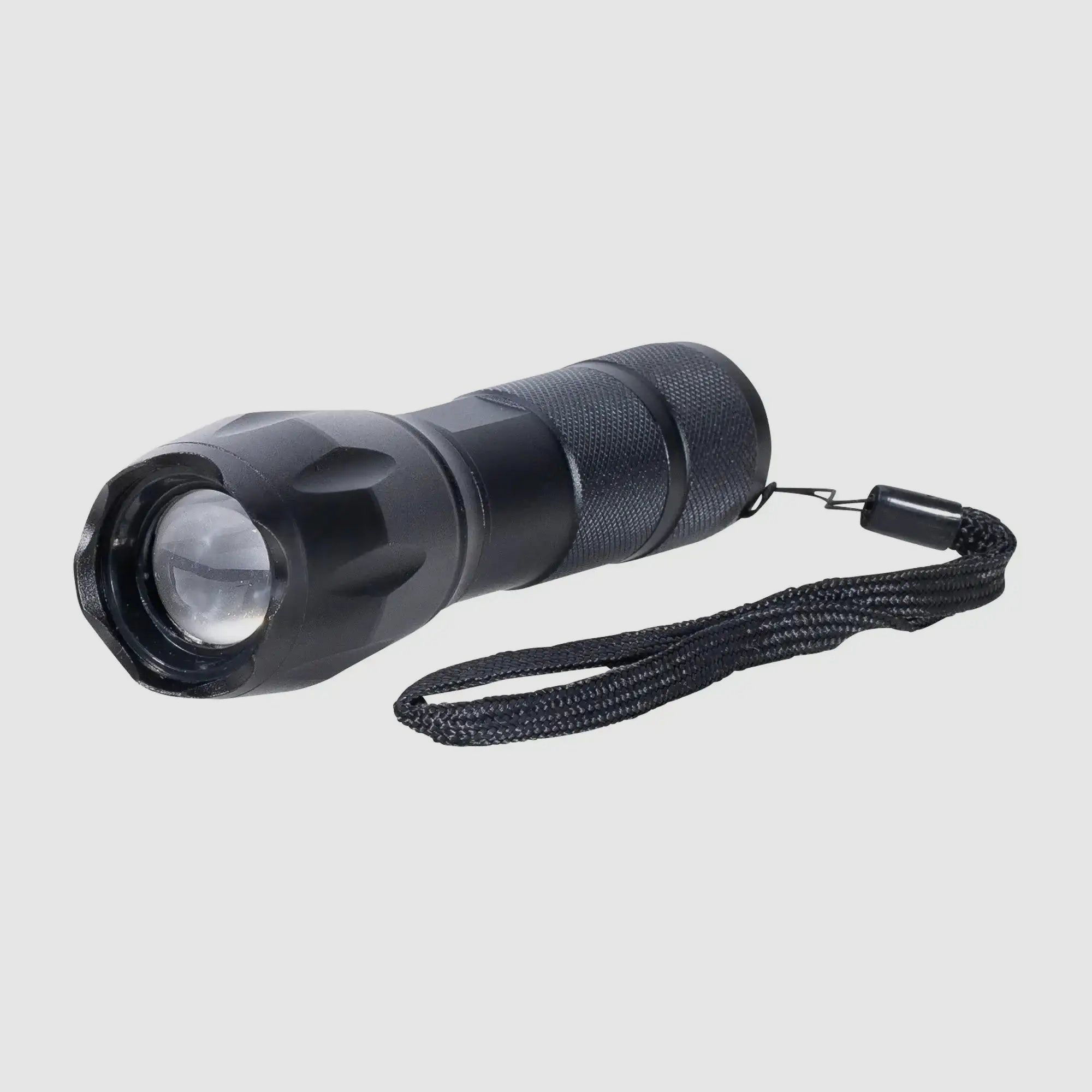 KH Security KH Security Stablampe LED Deluxa Military Torch zwart
